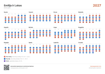Metų apžvalga – horizontalusis formatas